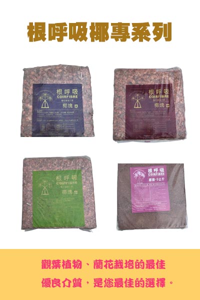 根呼吸椰塊‧椰磚系列