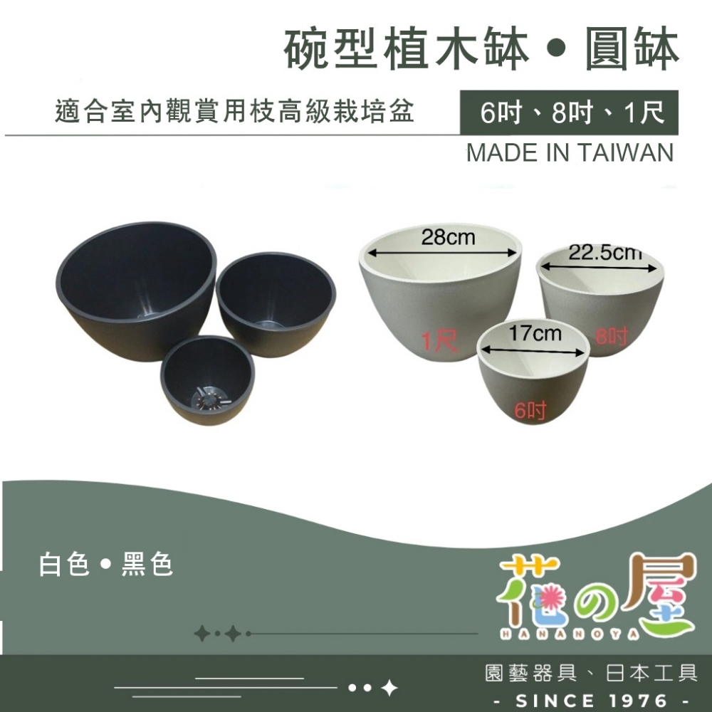 碗型植木缽 圓缽 日